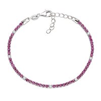 Pulsera Amen Mujer Tennis in Plata Zircone BR7BBR16 - BR7BBR16